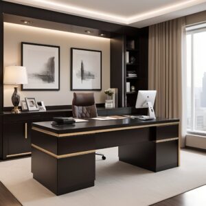 مكتب فاخر بسيط حديث